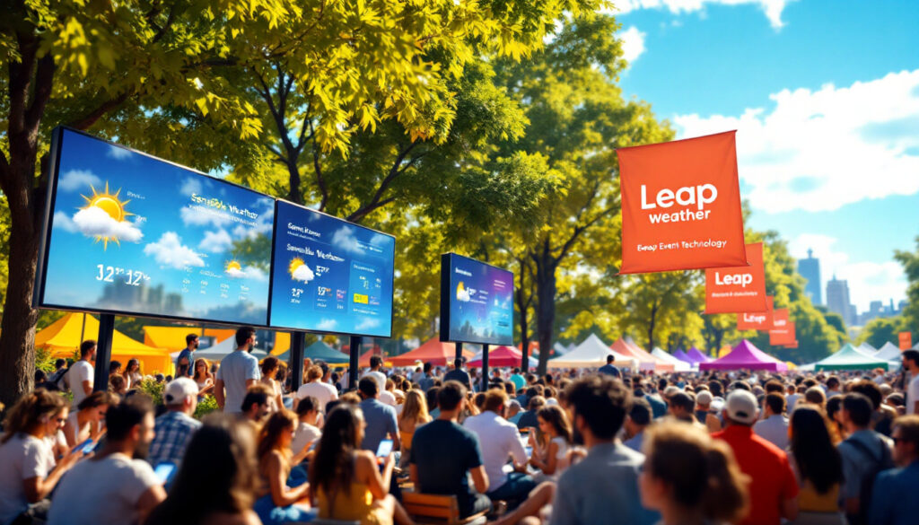 découvrez comment sensible weather et leap event technology s'associent pour offrir des conditions climatiques idéales lors de vos événements. assurez le confort et la satisfaction de vos participants grâce à des solutions innovantes et adaptés à chaque situation météo.