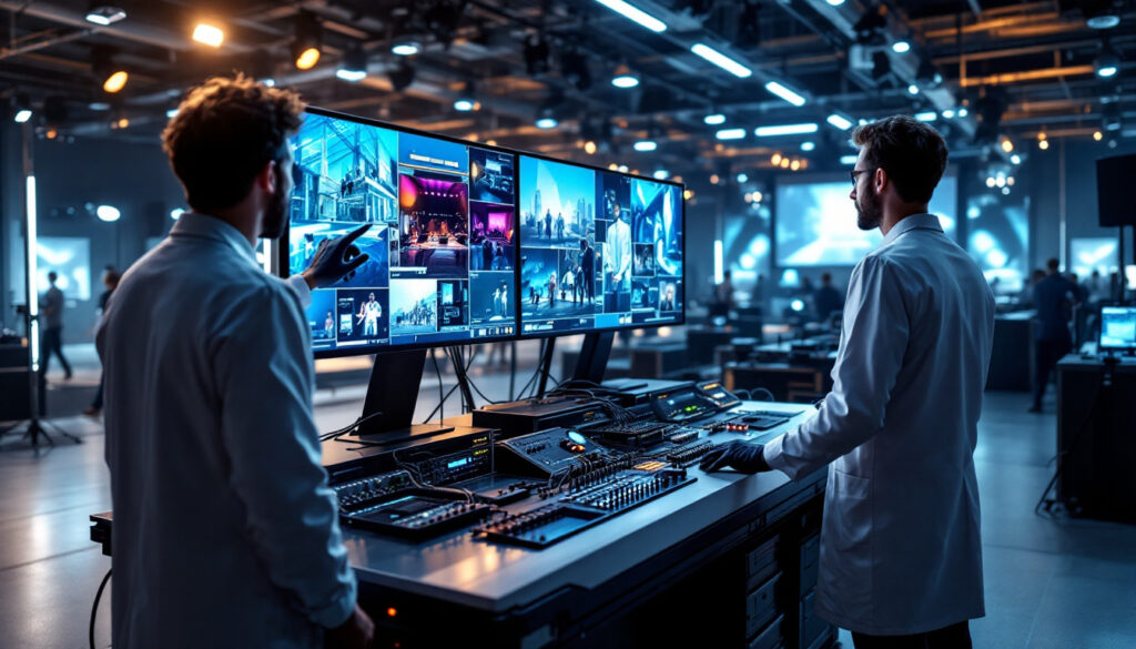 découvrez comment globibo innove dans l'industrie événementielle avec le déploiement d'un banc d'essai spécialisé pour la technologie de découpage vidéo. cette démarche révolutionnaire promet d'améliorer la qualité et l'efficacité de vos événements, en offrant des solutions de diffusion et de production vidéo de pointe.