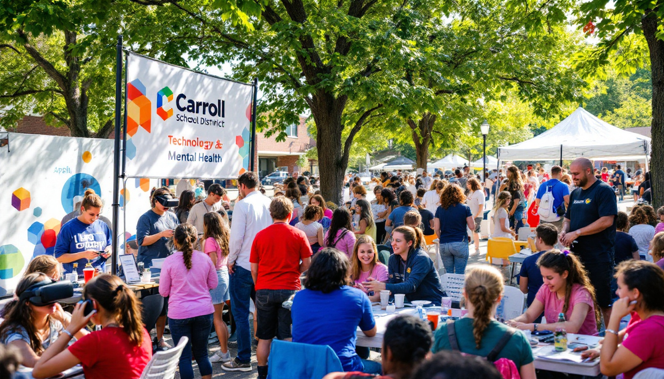 participez à l'événement organisé par le district scolaire de carroll le 30 avril, axé sur l'impact de la technologie sur la santé mentale. rejoignez-nous pour explorer des solutions innovantes et renforcer le bien-être de notre communauté.
