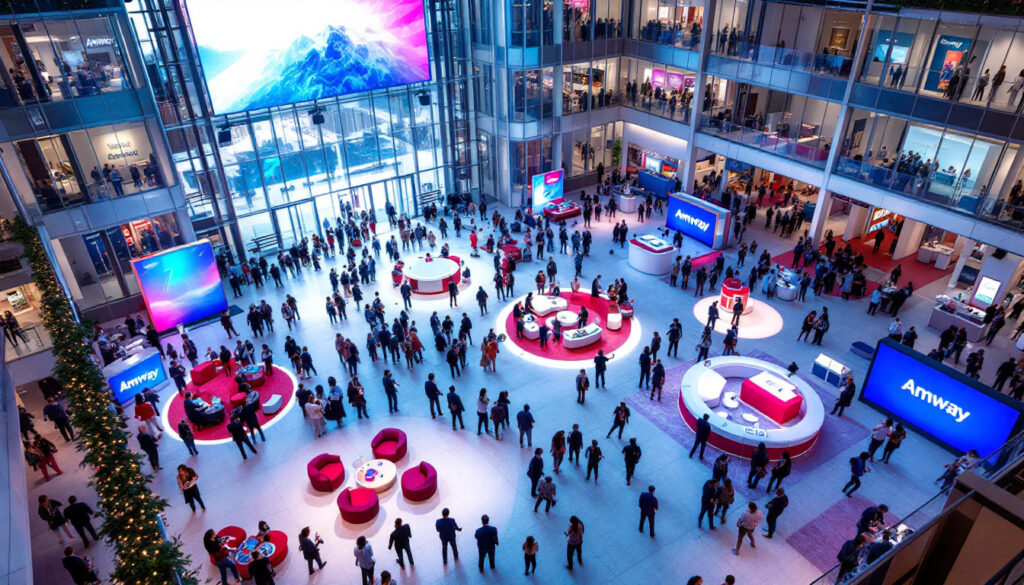 découvrez comment amway prend son envol avec des moments inédits, orchestrés par encore event technologies. plongez dans une expérience immersive où innovation et émotions se rencontrent pour célébrer l'esprit d'entreprise.
