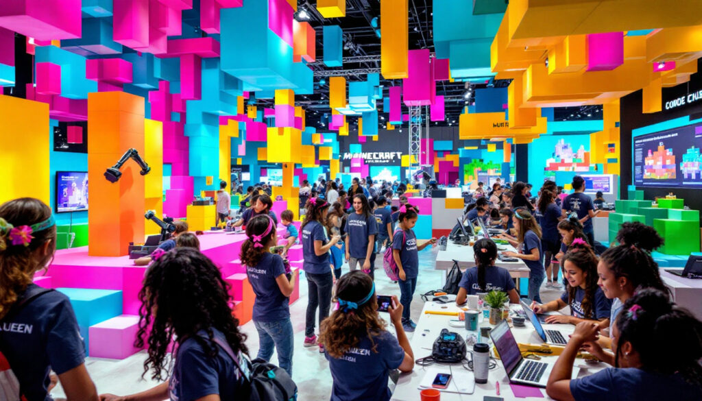 rejoignez-nous à sudbury pour un événement captivant où les filles explorent l'univers de minecraft tout en découvrant les rouages de l'intelligence artificielle. une expérience inédite alliant créativité, technologie et inspiration !