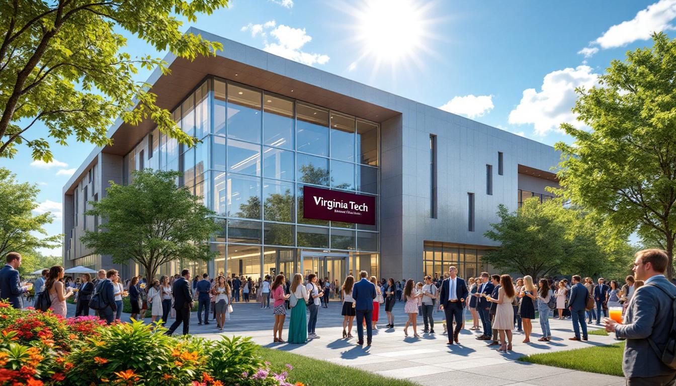 découvrez l'inauguration du bâtiment académique one à virginia tech, un espace moderne dédié à l'innovation et à l'apprentissage, propice à l'épanouissement des étudiants et à la collaboration interdisciplinaire.