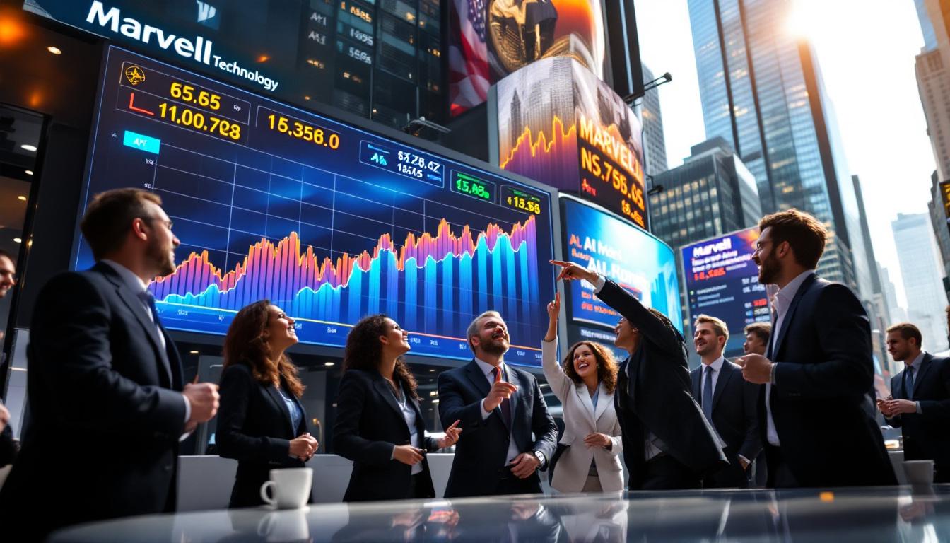 découvrez comment le titre de marvell technology a grimpé en flèche suite à un événement marquant sur l'intelligence artificielle, générant un nouvel élan d'optimisme parmi les investisseurs. plongez dans les détails et les perspectives de cette croissance étonnante.