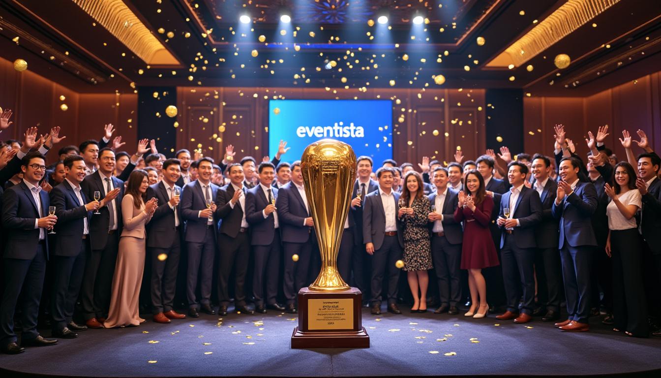 eventista, leader technologique reconnu des grands concours en asie, a décroché le prestigieux prix d'or stevie® aux international business awards 2025, soulignant son excellence et sa fiabilité dans l'accompagnement des événements d'envergure internationale.