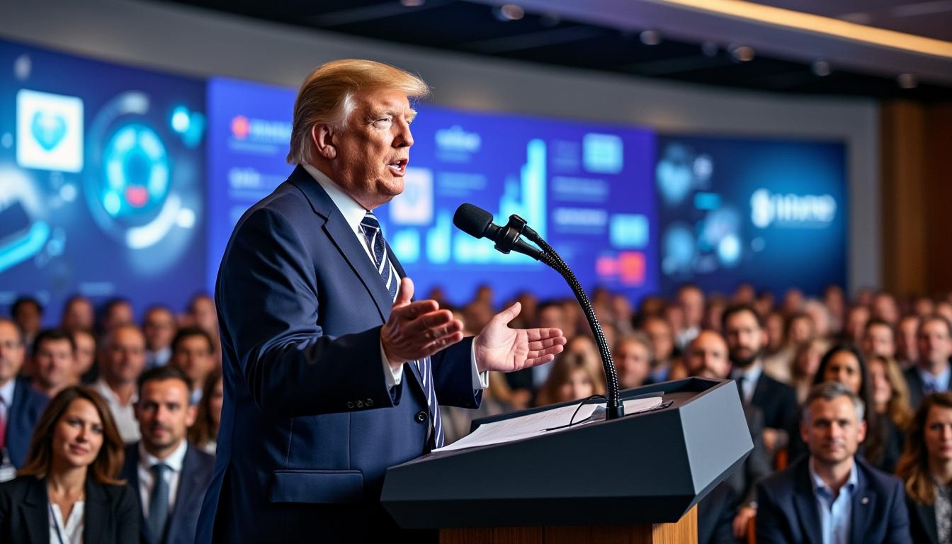 découvrez les dernières déclarations du président trump sur les avancées technologiques dans le domaine de la santé. apprenez comment ces innovations redéfinissent le paysage médical et améliorent les soins aux patients.