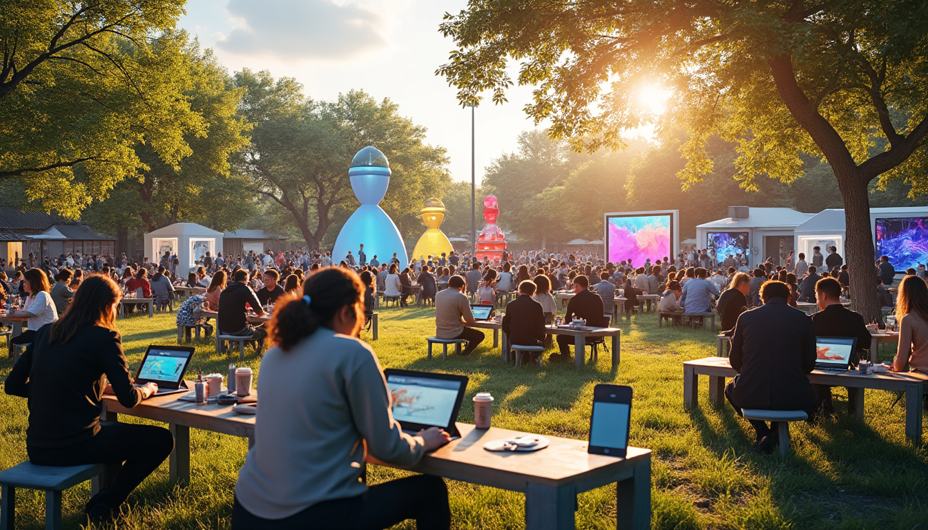 découvrez comment un artiste local innove en combinant technologie et créativité lors d'un événement unique à barrie. une expérience artistique immersive à ne pas manquer !