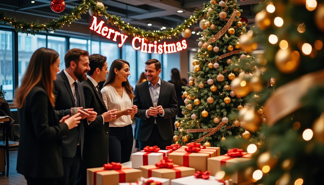 découvrez les indispensables pour réussir votre soirée de noël en entreprise : conseils, idées d'animations et astuces pour une fête inoubliable et conviviale.